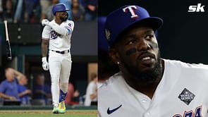 Adolis Garcia's absence from Rangers' WS Game 4 lineup has fans reeling: "How hurt is he?"