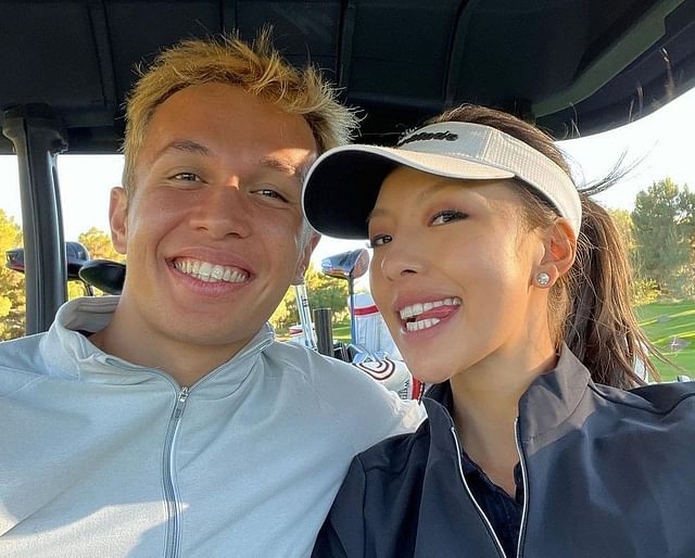 Who is Alex Albon’s Girlfriend Muni He?