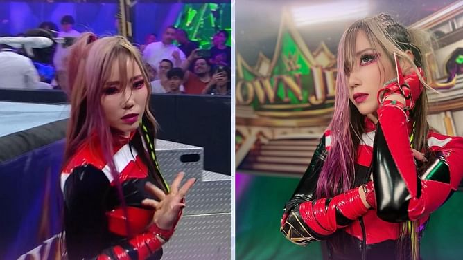[WATCH] Unseen backstage video of Kairi Sane moments after blockbuster WWE Crown Jewel return