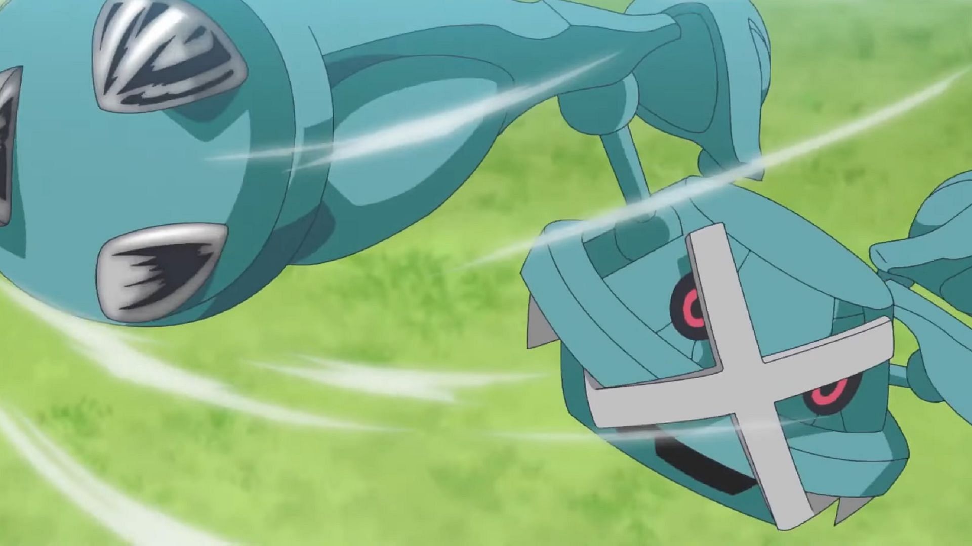 Metagross attacks with Metal Claw in Pokemon Horizons Episode 29. (Image via The Pokemon Company)