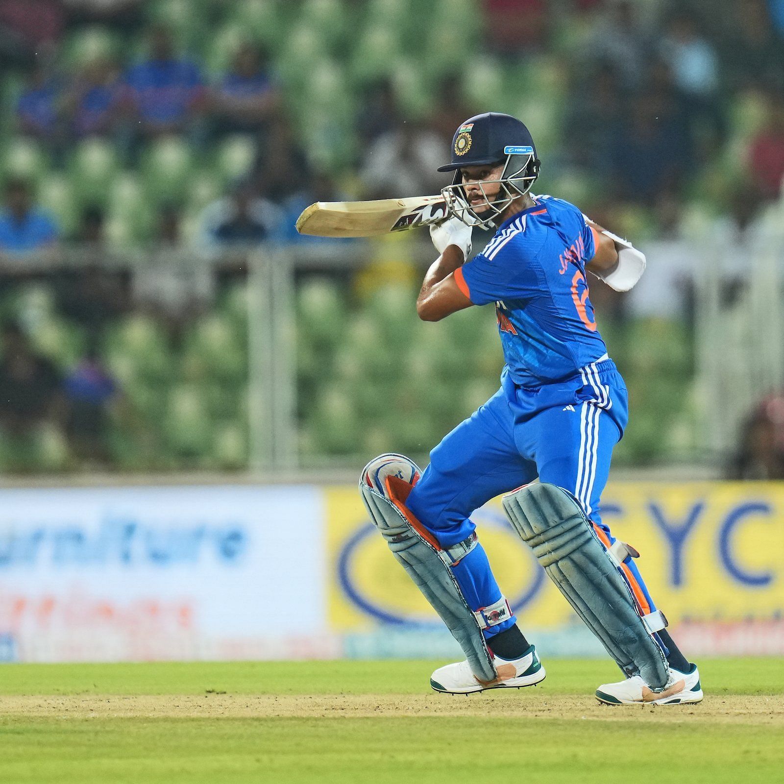 Yashasvi Jaiswal during India v Australia - T20I Series: Game 2 (Credits: X / BCCI)