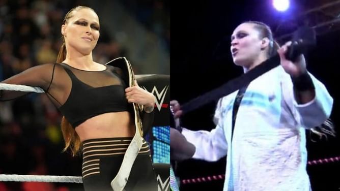 Ronda Rousey's second match since WWE exit ends in a controversial manner