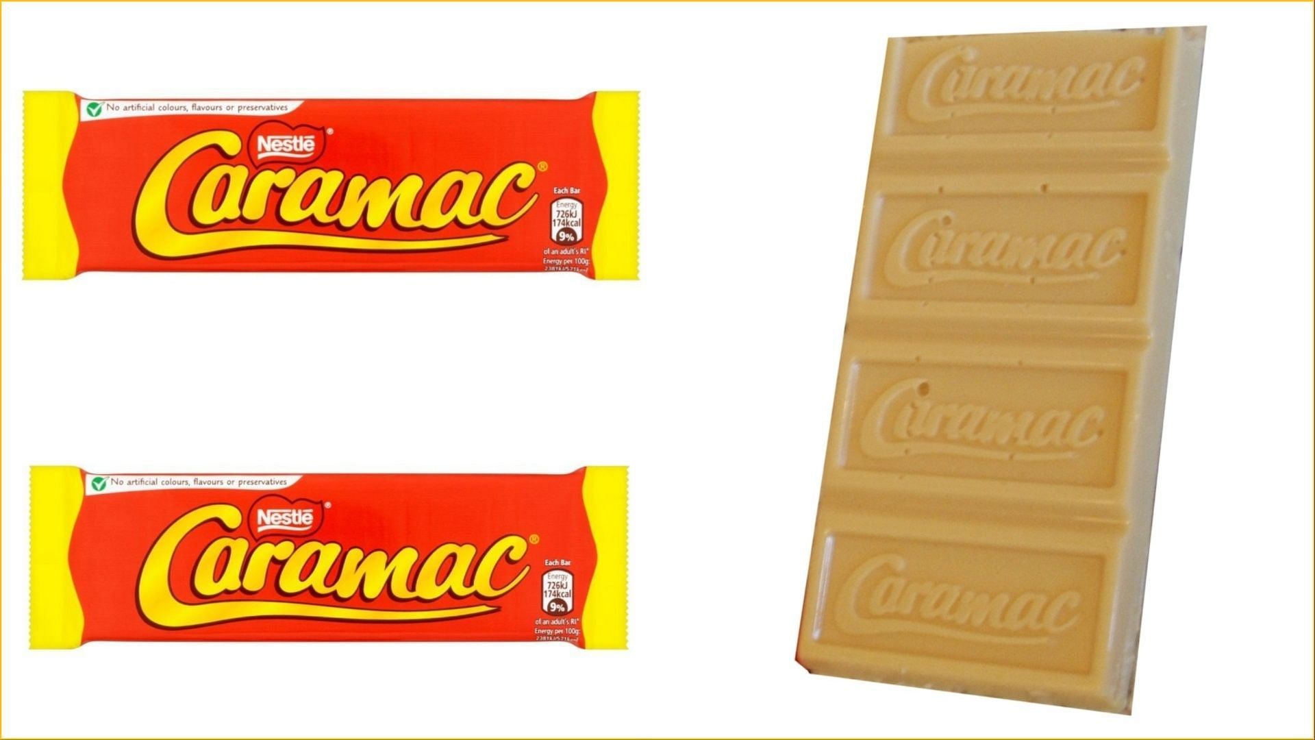 Caramac bars were discontinued over a depleting number of sales (Image via Nestl&eacute;)