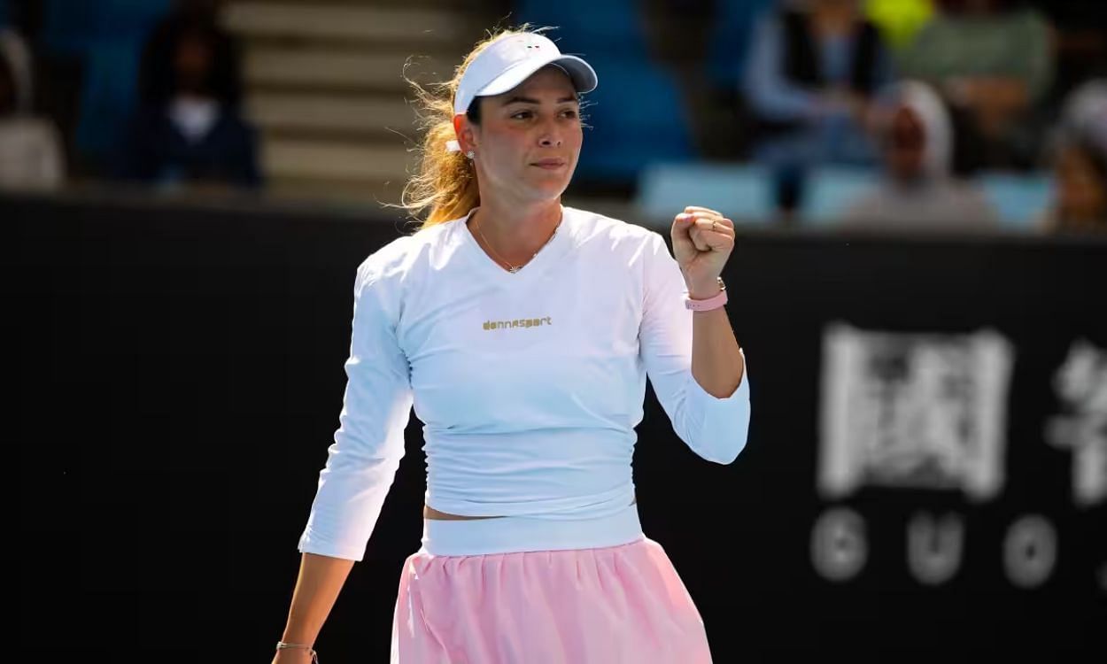 Donna Vekic at the 2023 Australian Open