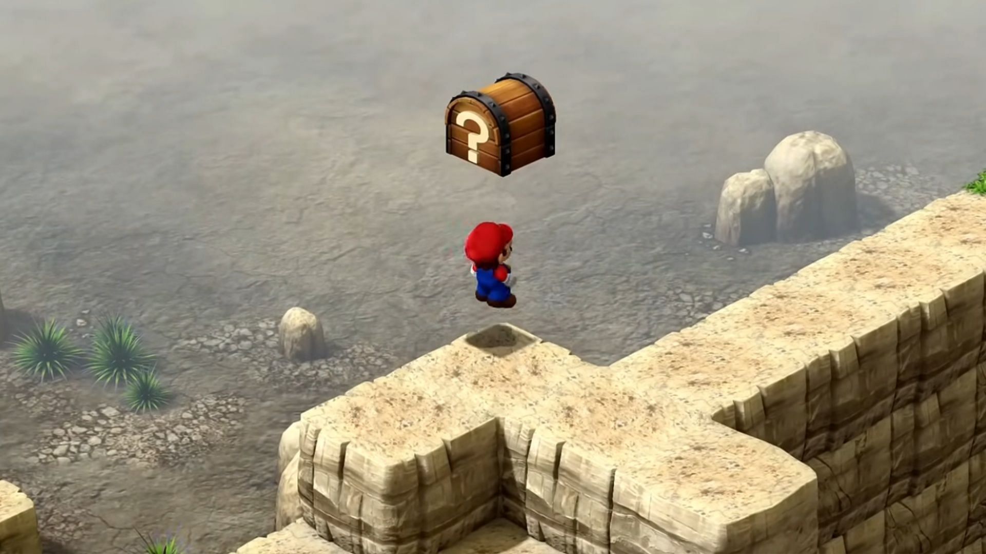 This hidden box grants a Rock Candy item (Image via Nintendo0