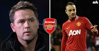 "He's got a lovely touch" - Michael Owen says Arsenal attacker reminds him of Dimitar Berbatov after 6-0 Lens thrashing