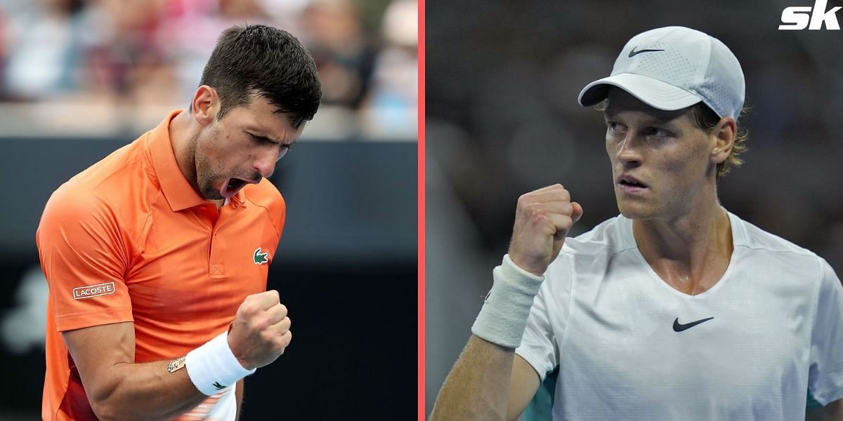 Novak Djokovic vs Jannik Sinner will be the final of the ATP Finals