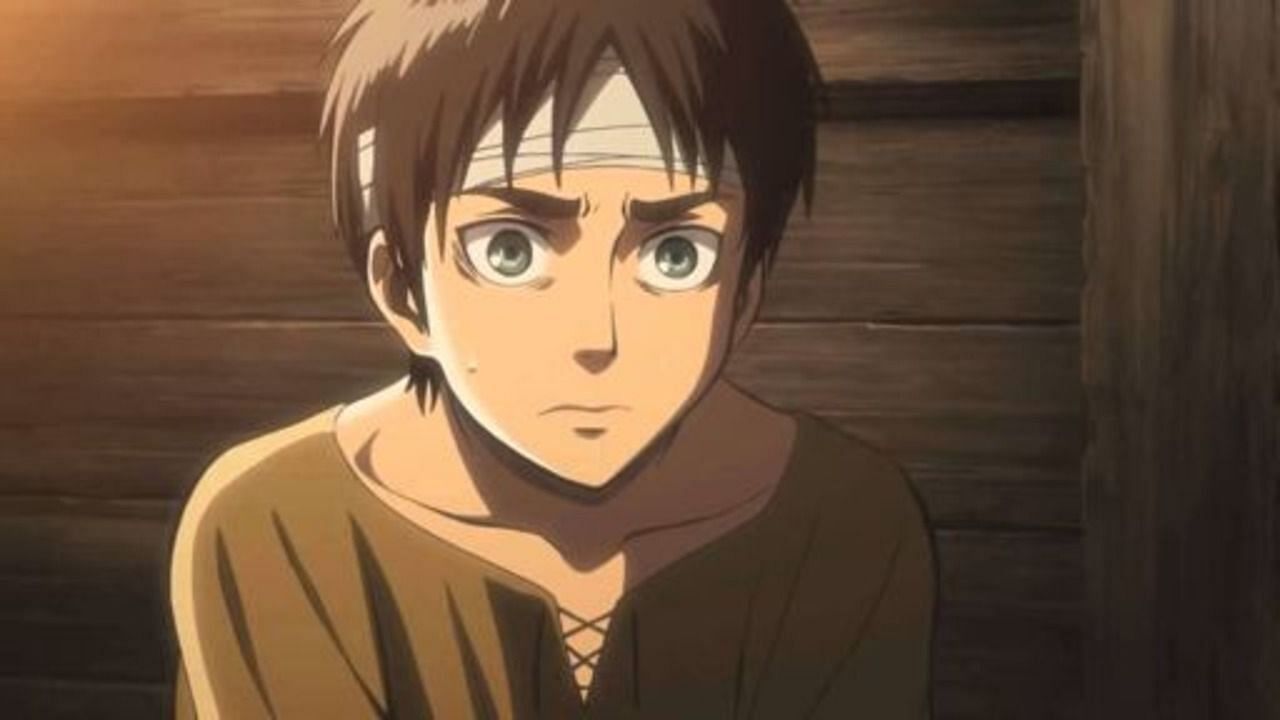 Eren in Attack on Titan (Image via Wit Studio)