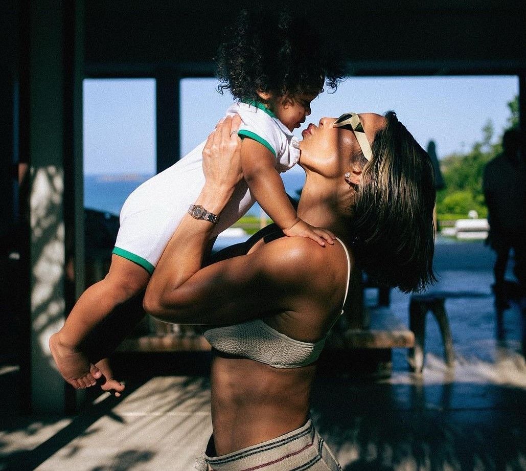 Marcus Stroman&rsquo;s girlfriend, Shannon Ndaj with their son. Source: Shannon Ndaj&rsquo;s official Instagram page/@shannonnadj