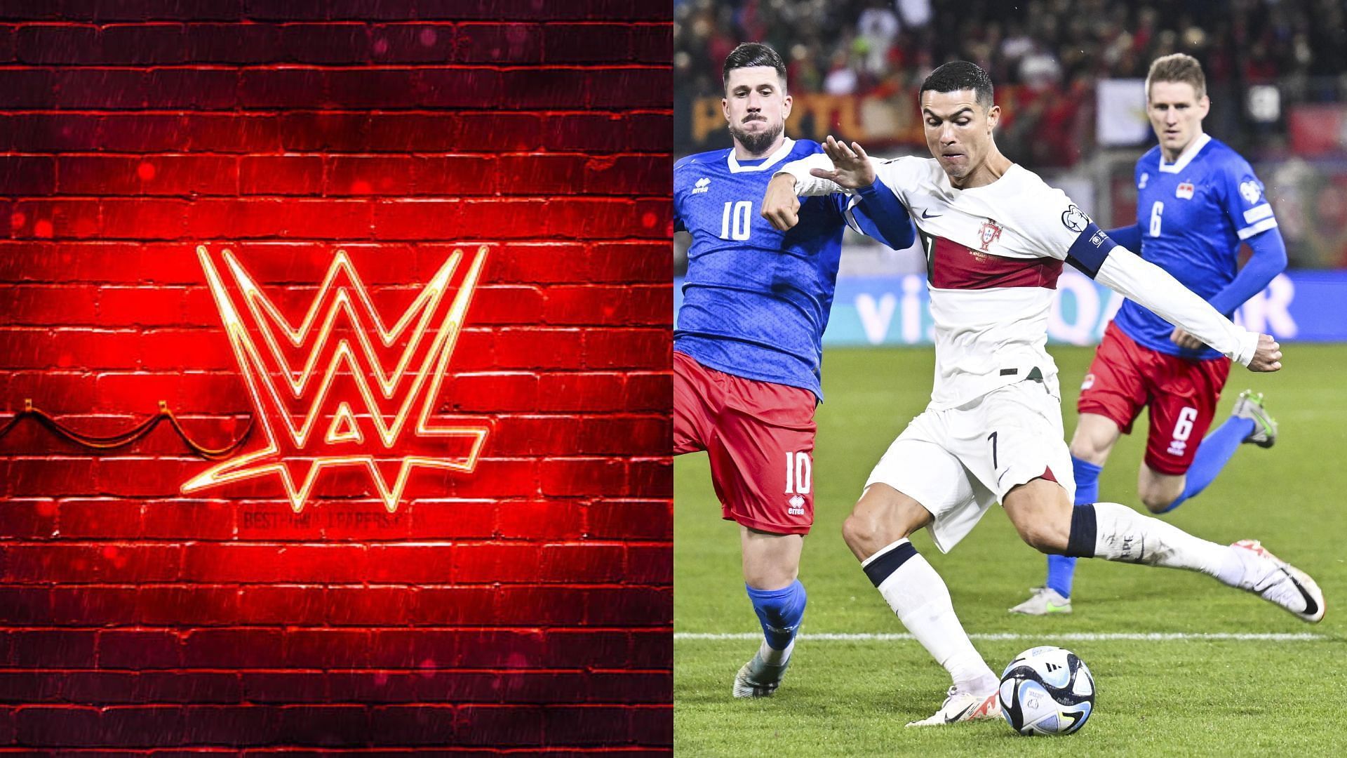 A WWE star reacted to Cristiano Ronaldo