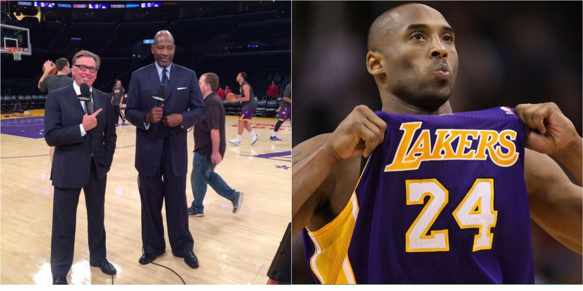 Bill Macdonald recalls Kobe Bryant beating him in a car 