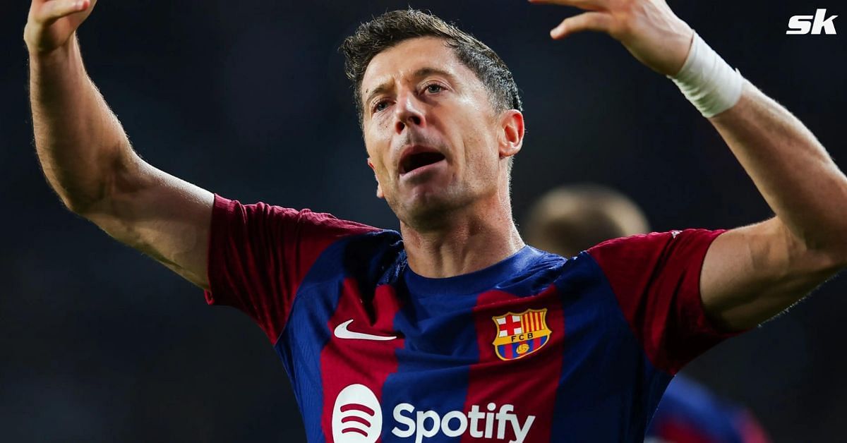 Barcelona striker Robert Lewandowsi addressed reported rift with Lamine Yamal