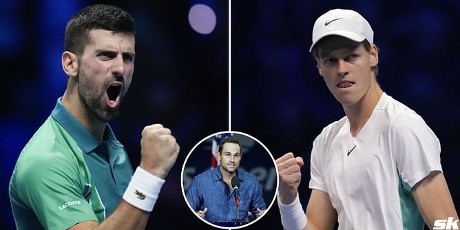 "For the last decade I haven't bet against Novak Djokovic" - Andy Roddick backs the Serb to defeat Jannik Sinner in ATP Finals final