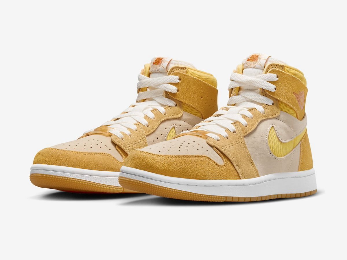 Air Jordan 1 Zoom CMFT 2 &ldquo;Yellow Ochre&rdquo; sneakers