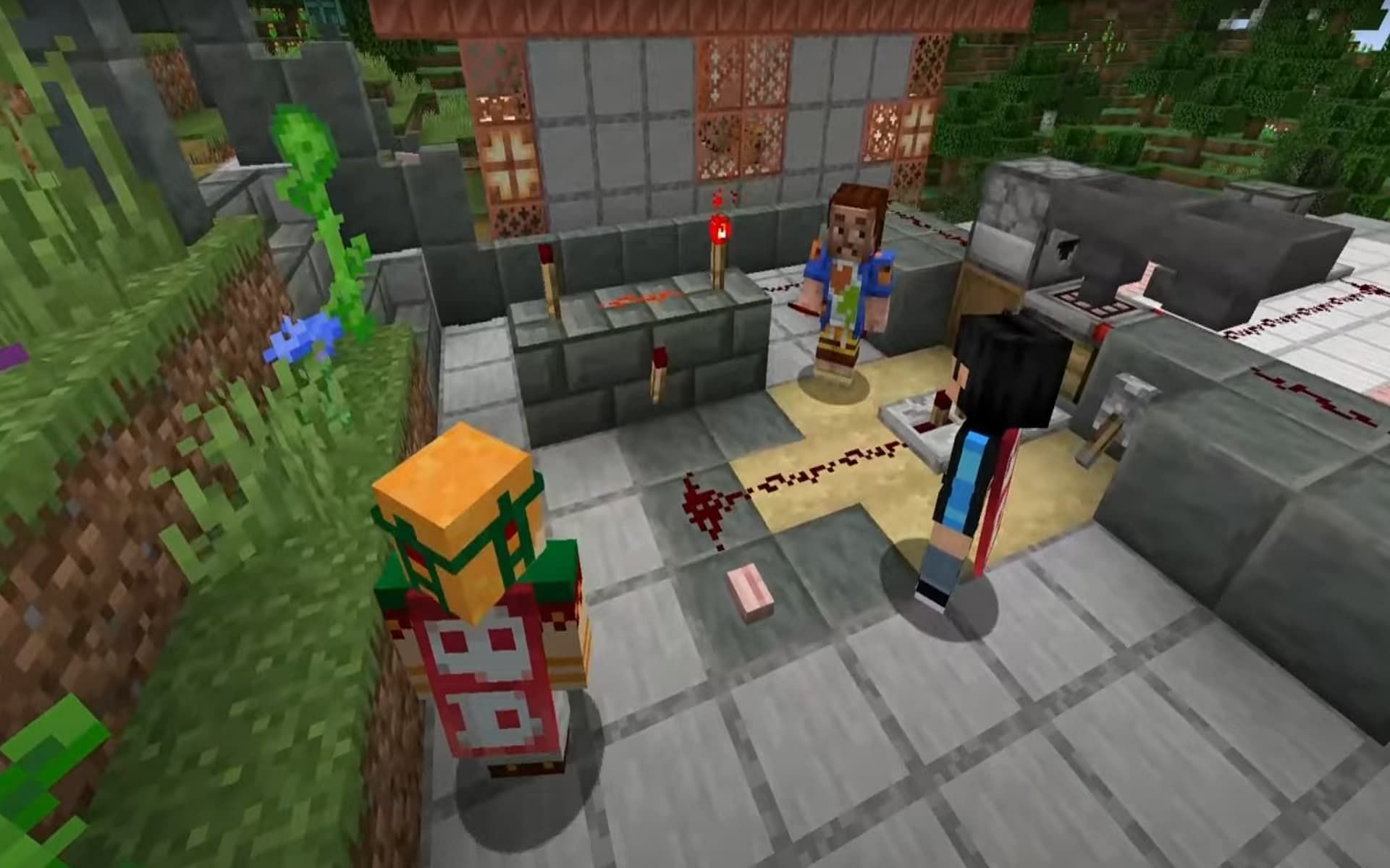 Perhaps the most exciting new block is the Crafter block (Image via Mojang)