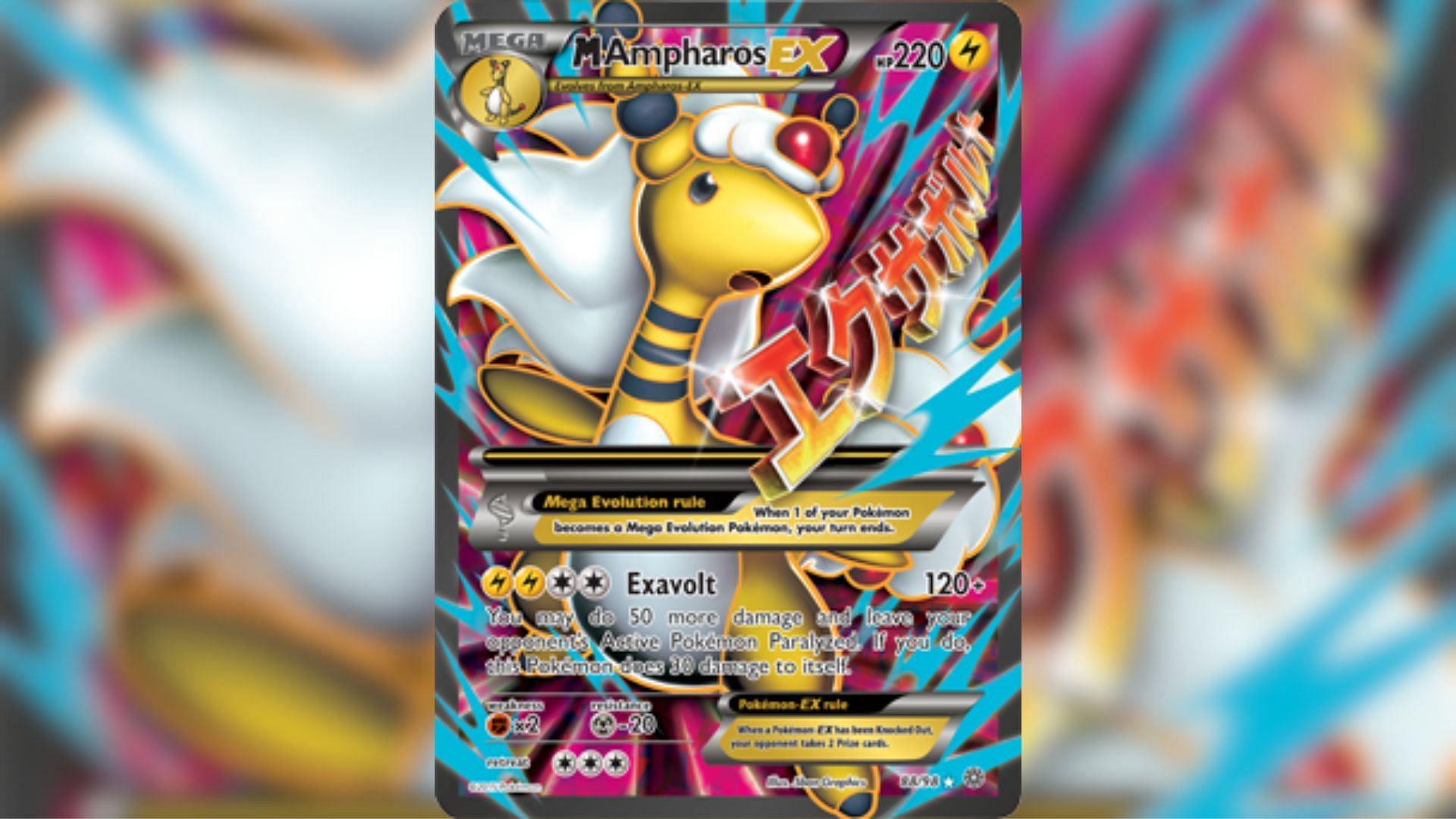 Mega Ampharos EX (Image via The Pokemon Company)