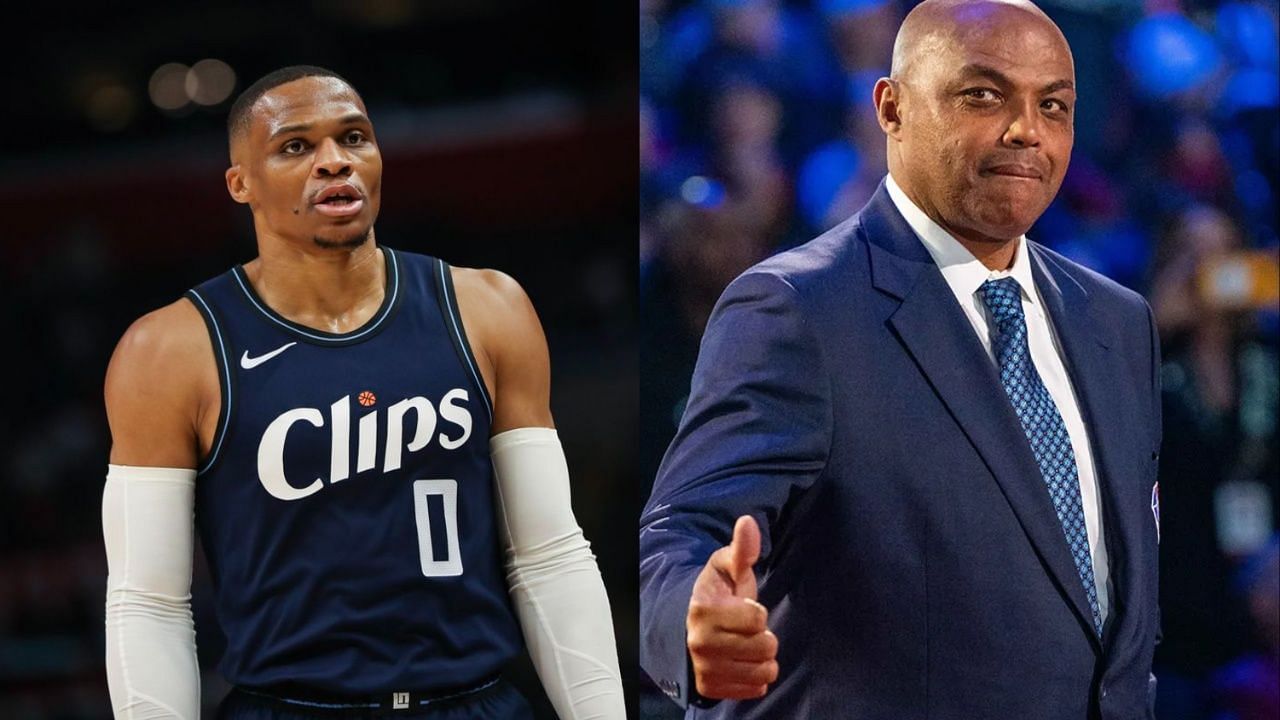 Charles Barkley (R) praised Russell Westbrook (L) for sacrificing for the team