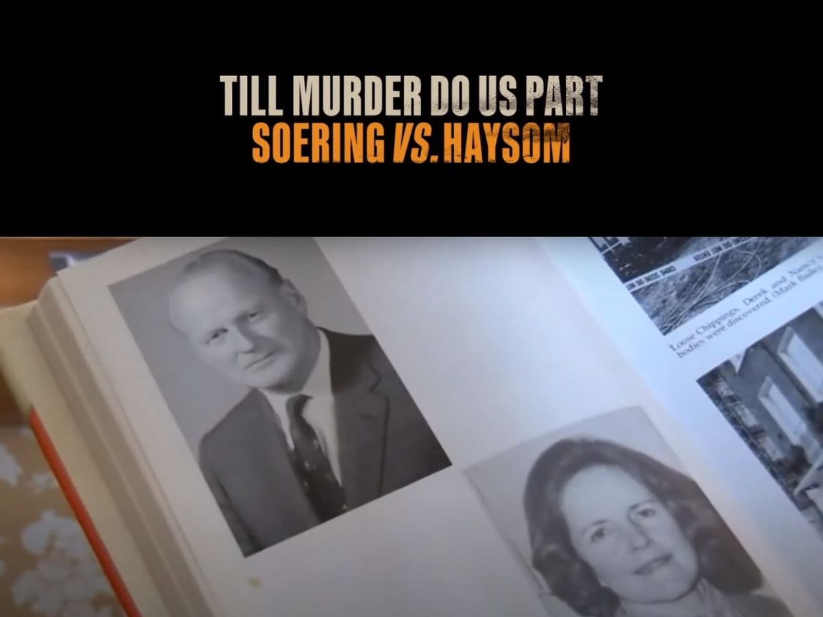 Derek and Nancy Haysom features in the new Till Murder Do Us Part docu. (Photos via YouTube/WSLS 10/Phoenix Media Distribution)