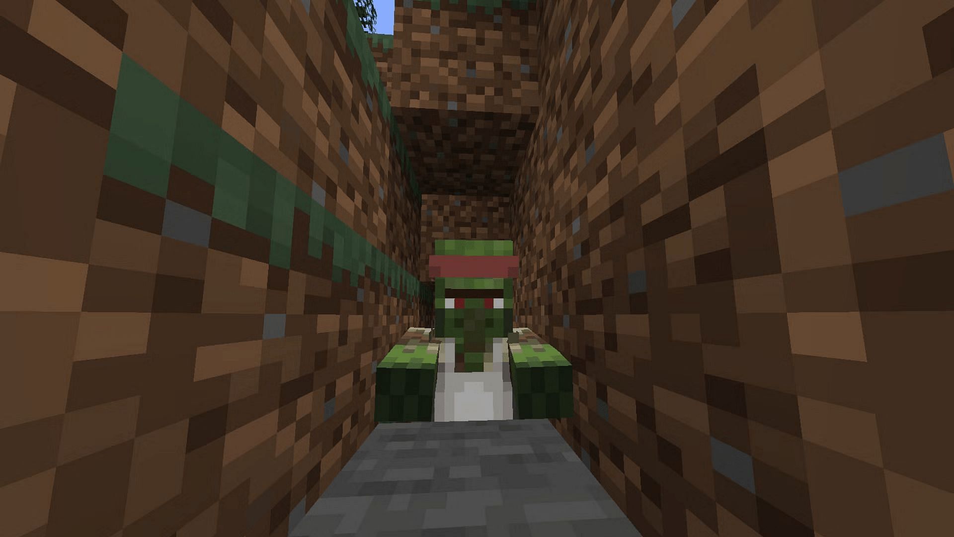 Minecraft&#039;s zombie-curing discount doesn&#039;t work like it used to (Image via Mojang)