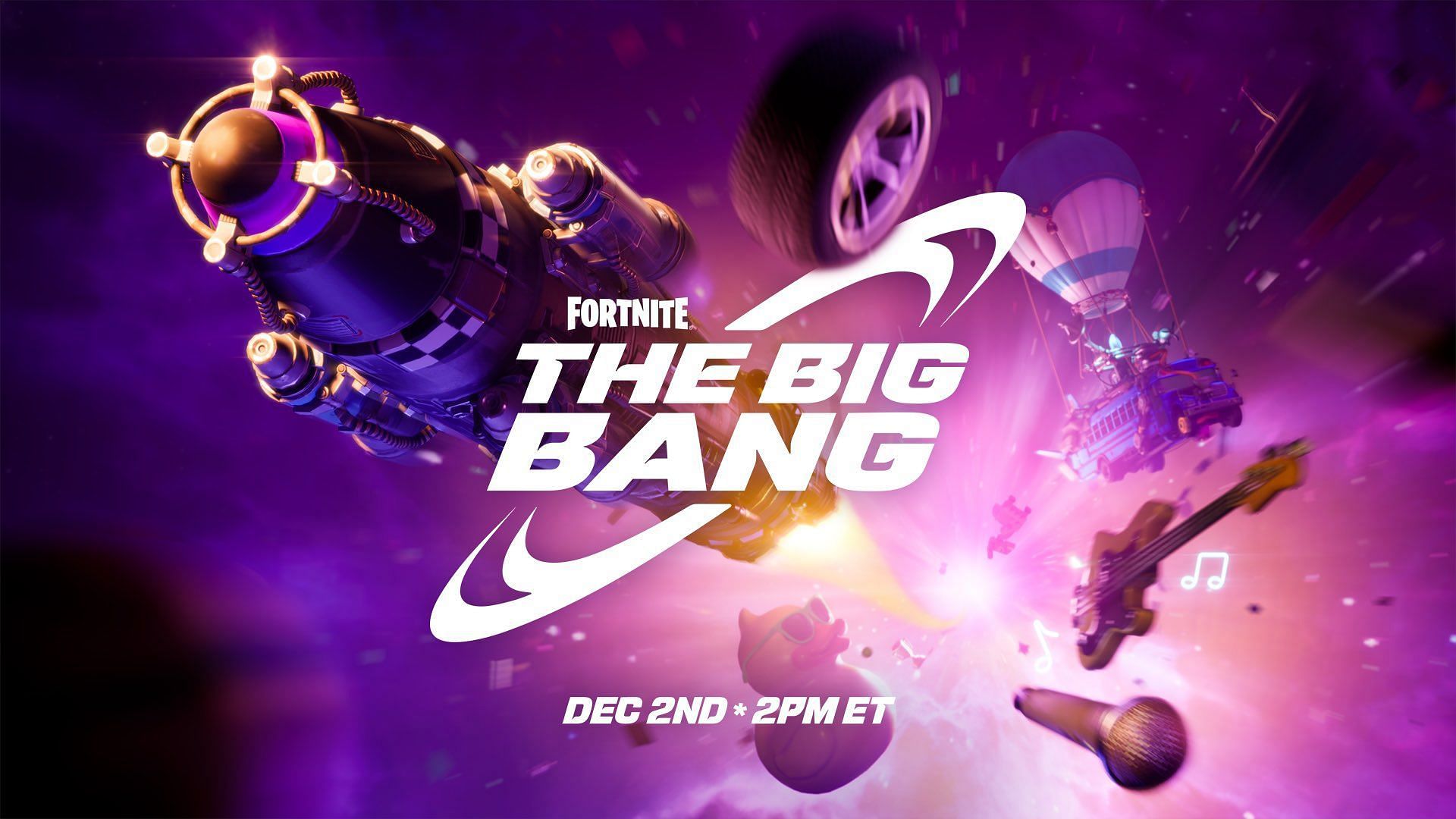 Fortnite Big Bang Live Event: Start date, timings, what to expect, and more