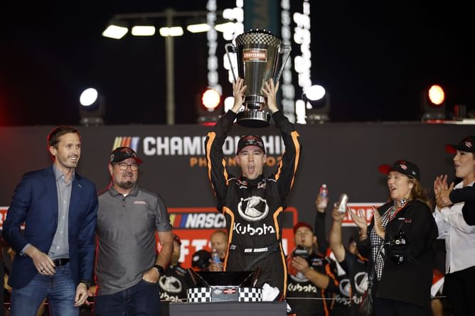 Ben Rhodes wins 2023 NASCAR Craftsman Truck Series Championship as Christian Eckes wins race in Phoenix