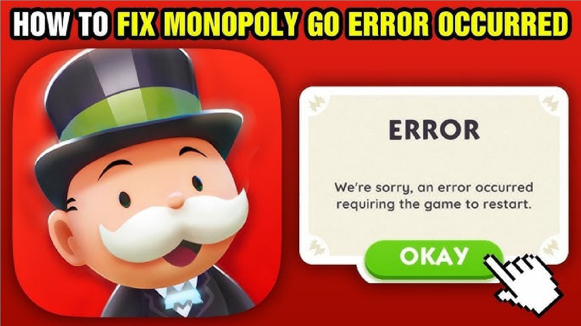 Monopoly Go &quot;Error&quot; Crash