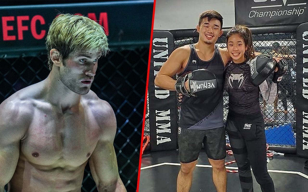 Sage Northcutt (Left) sends his support to the Lee family (Right)