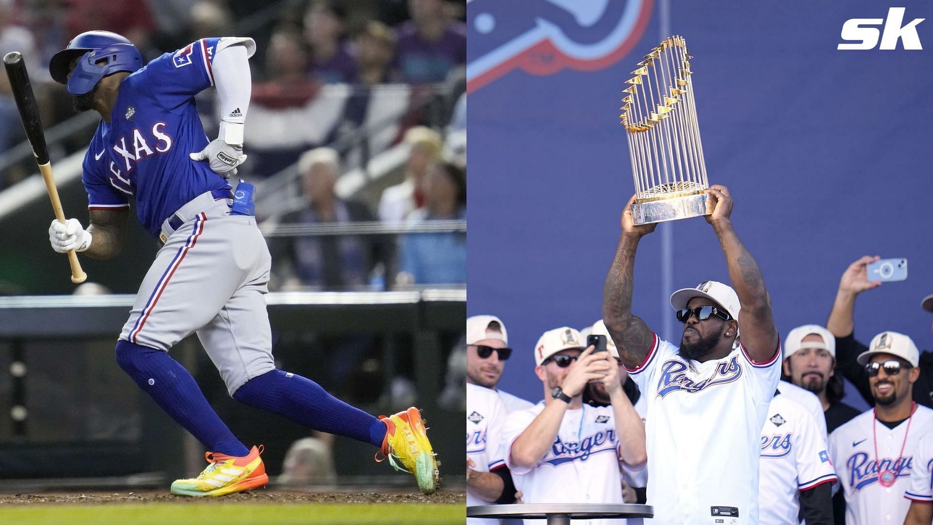 Rangers fans hail Adolis Garcia as star Outfielder wins his first Gold Glove award: &quot;Well deserved&quot;