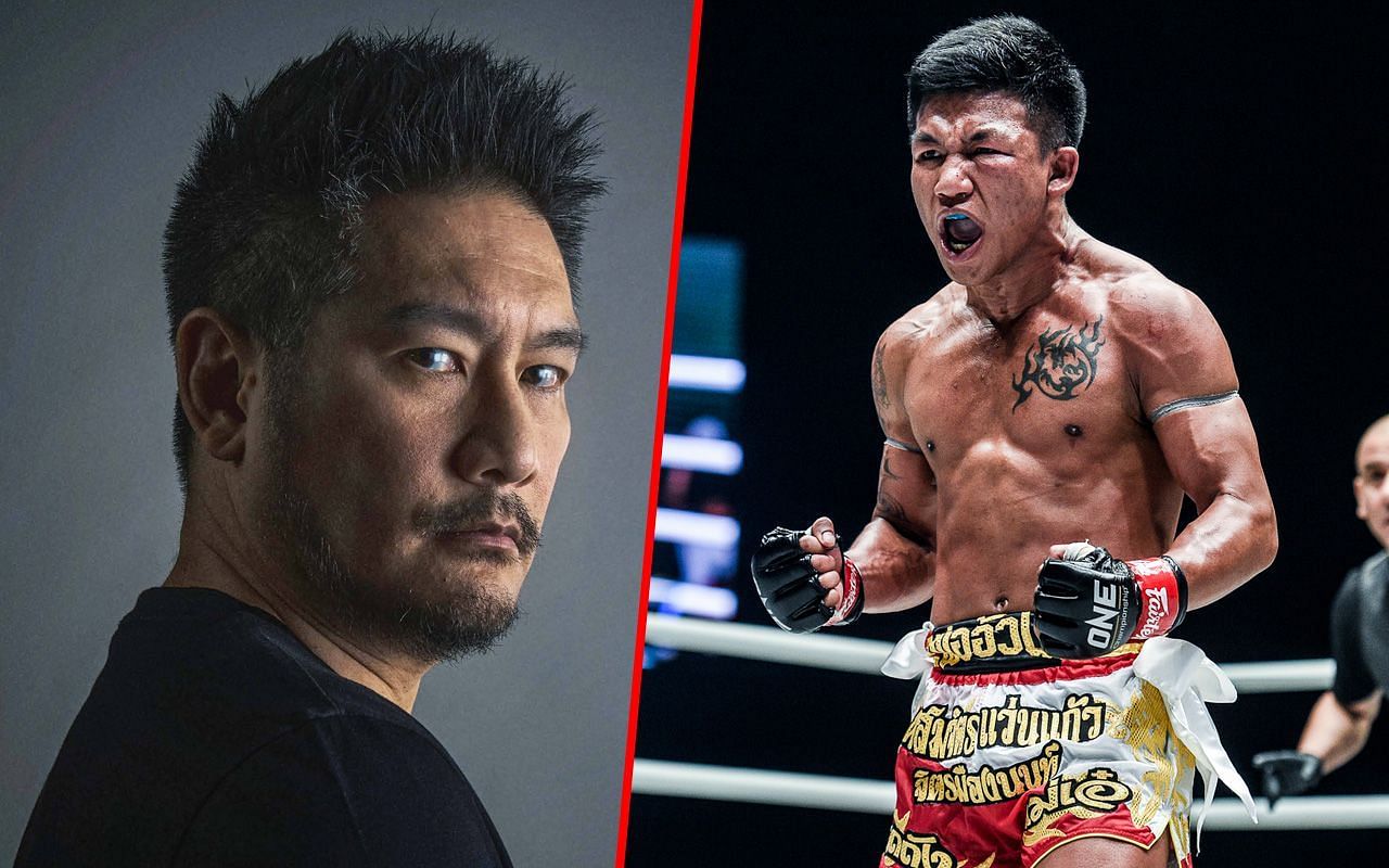 ONE Chairman and CEO Chatri Sityodtong (L) said fans in different parts of the world will have more chance to see superstars like Rodtang (R) in action next year. -- Photo by ONE Championship