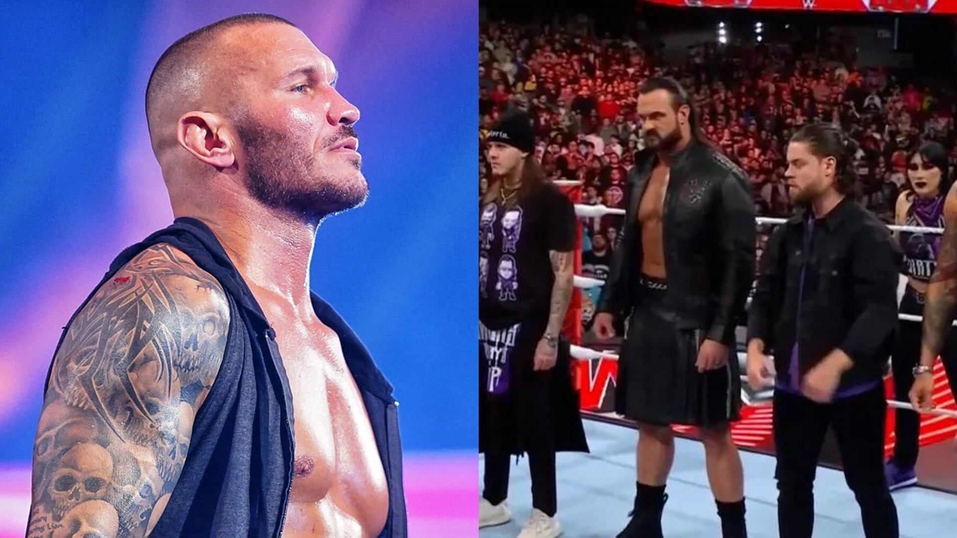 Drew McIntyre will cross paths with Randy Orton at WarGames