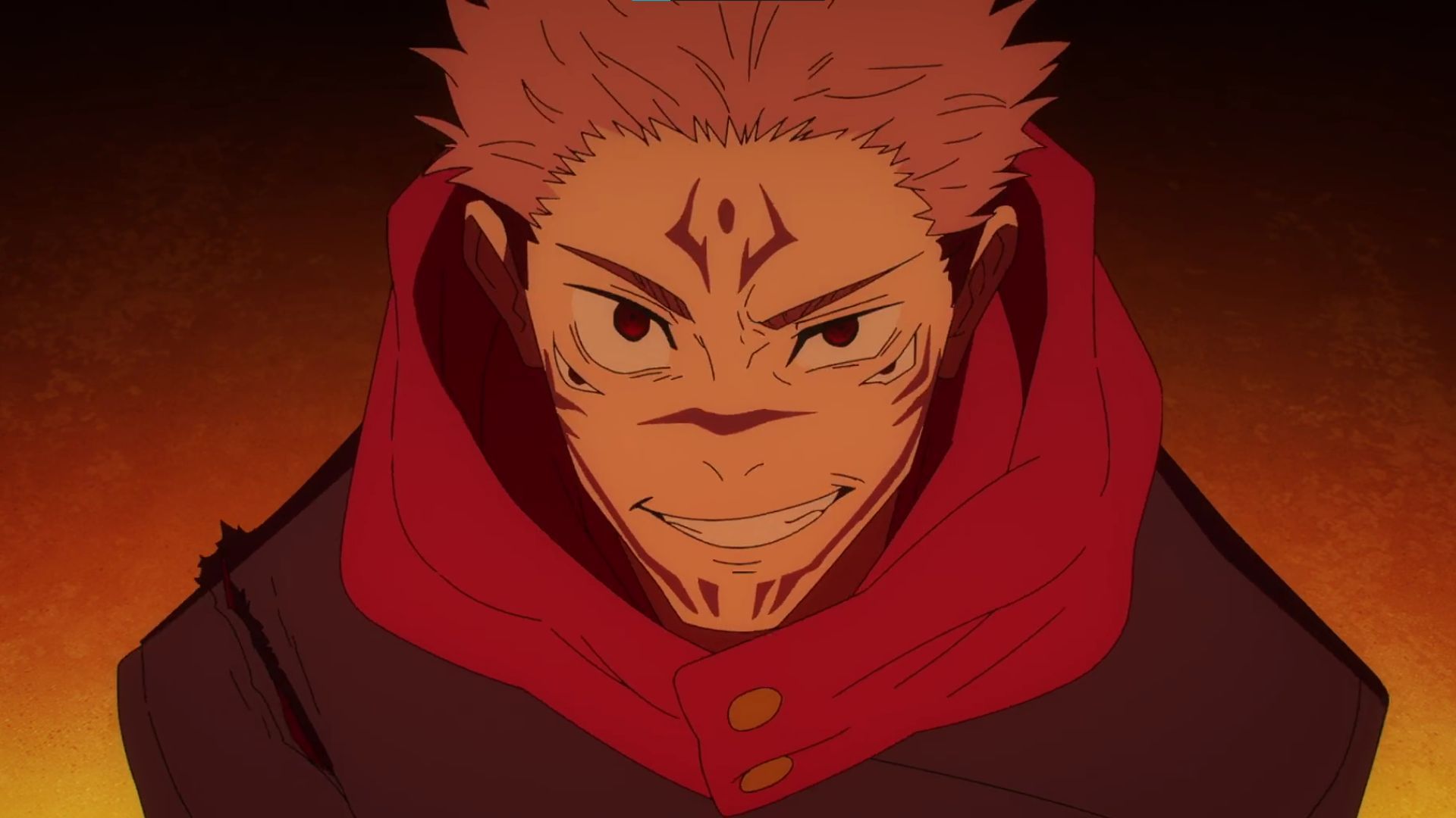 Jujutsu Kaisen: Sukuna possessing Yuji (Image via MAPPA)