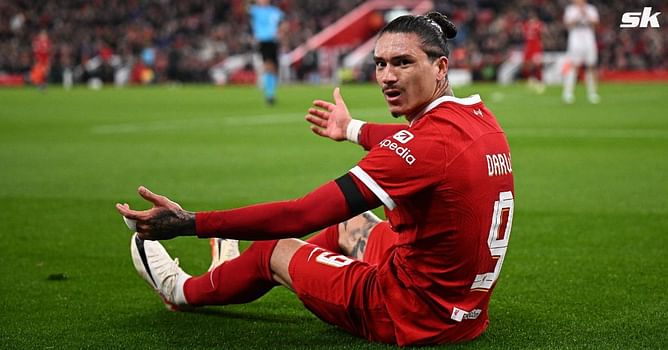 Liverpool star Darwin Nunez filmed snubbing handshake with Toulouse goalscorer in unsportsmanlike fashion after 3-2 loss