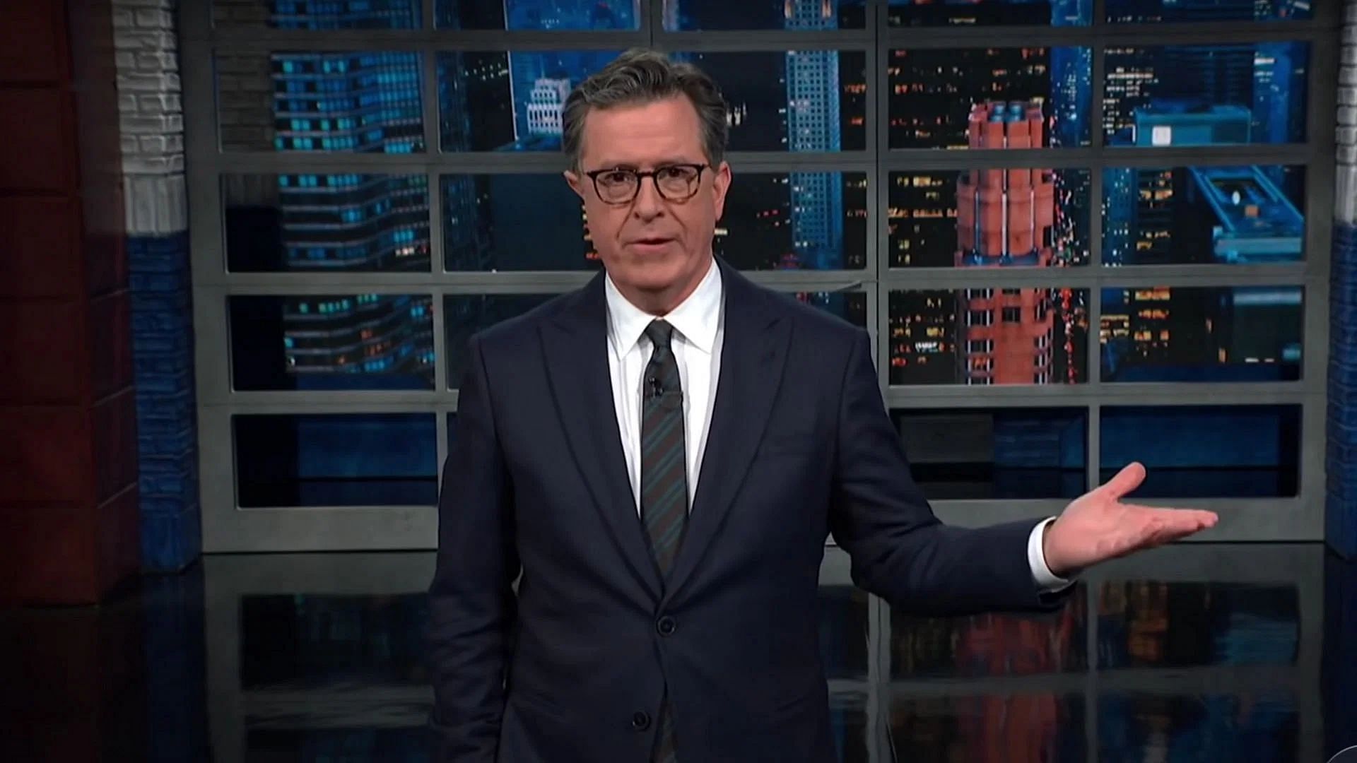 What is going on with the Stephen Colbert show?. (Image via CBS)