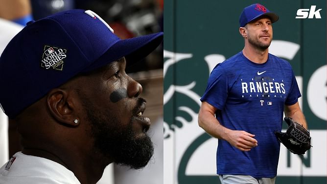 Rangers fans in shambles as Adolis Garcia and Max Scherzer get ruled out for the rest of the World Series: "A cursed franchise"