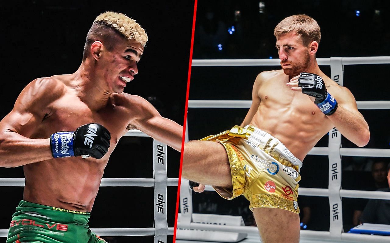 Fabricio Andrade and Jonathan Haggerty. [Image: ONE Championship]