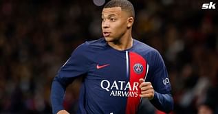 Kylian Mbappe reacts on social media as his PSG teammate gets first international call-up
