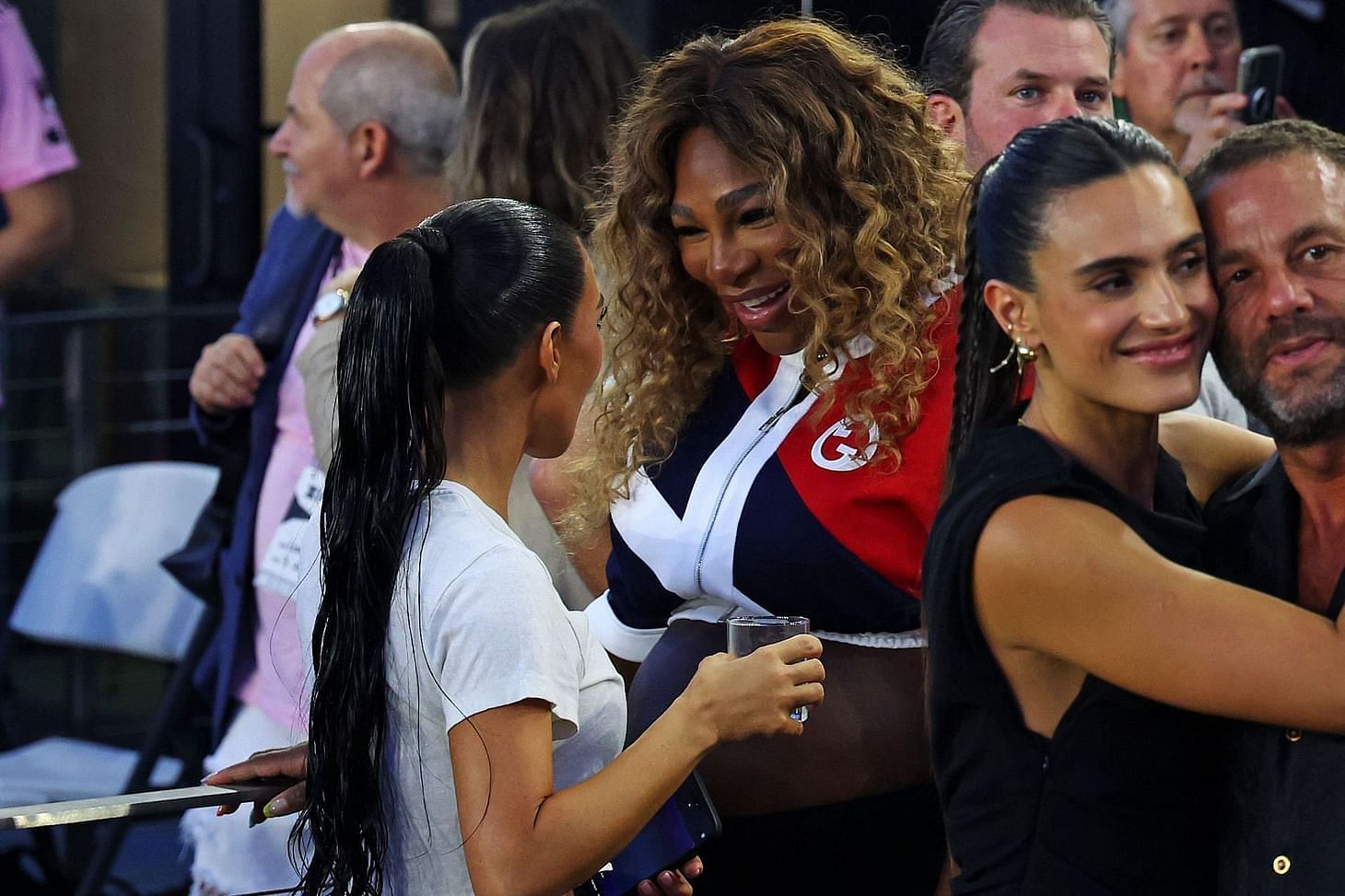 Serena Williams seems inspired by her SKIMS designer pal Kim
