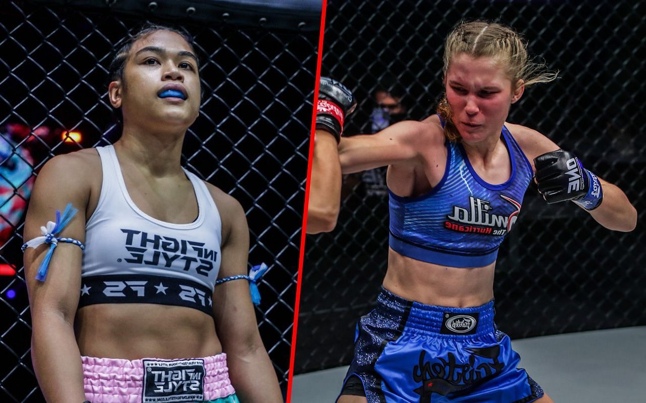 Jackie Buntan (L) and Smilla Sundell (R) | Photo by ONE Championship