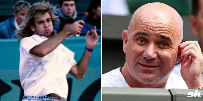 "I was just cold and not thinking, I was being stupid, not cocky" – When Andre Agassi defended himself for catching Martin Jaite’s serve in his hand