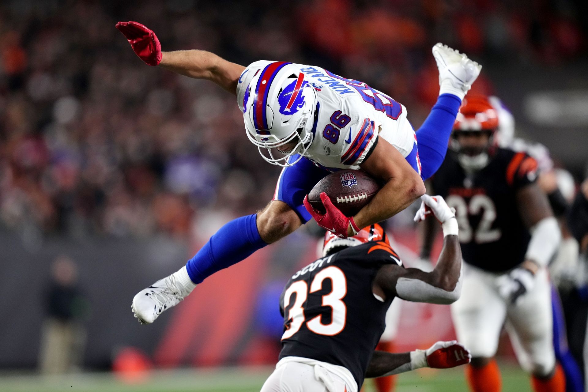 Dalton Kncaid during Buffalo Bills v Cincinnati Bengals