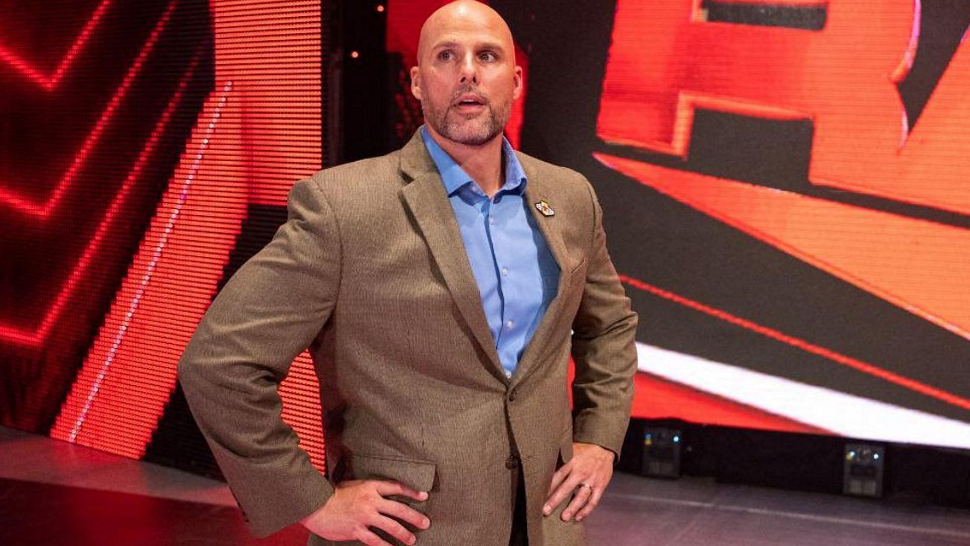 Adam Pearce is the general manager of WWE RAW.