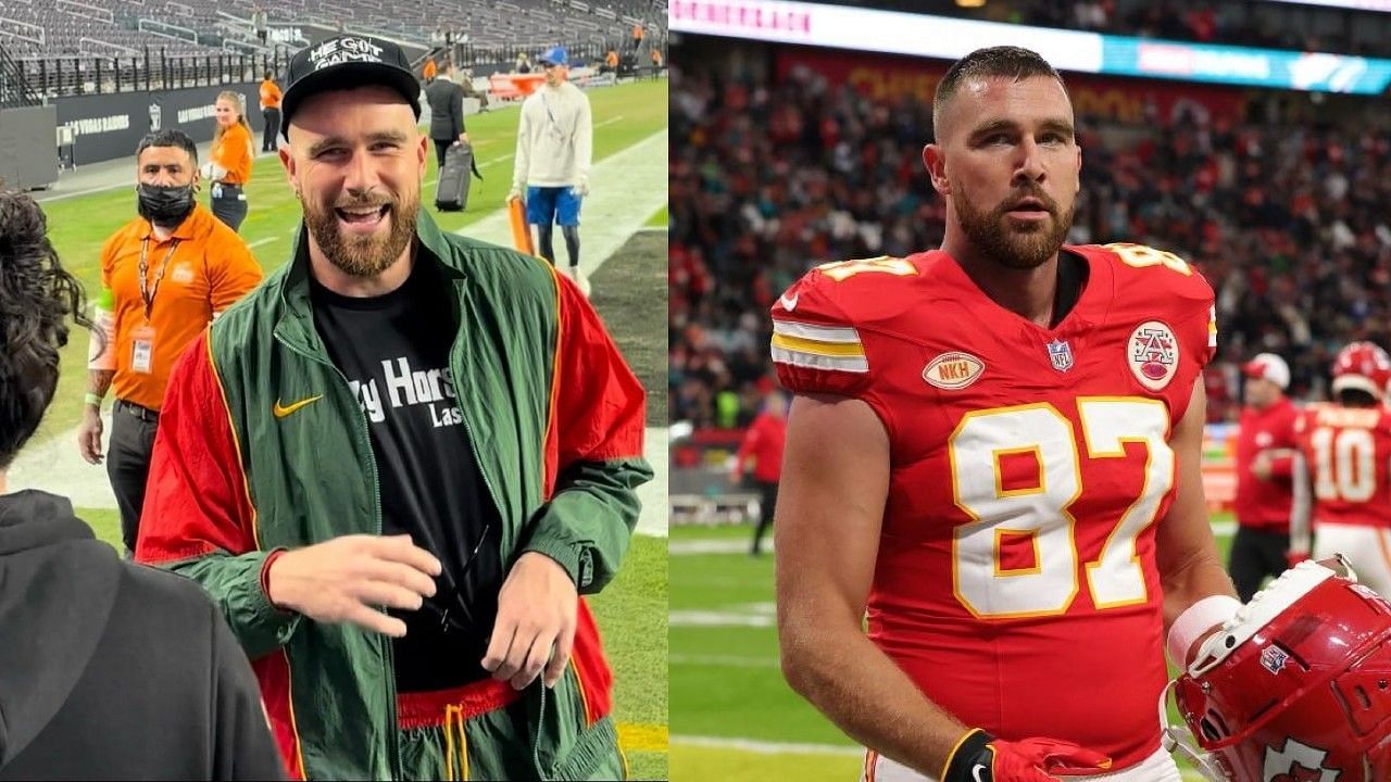 Was Travis Kelce wearing a strip club t-shirt? Chiefs TE rejigged ...