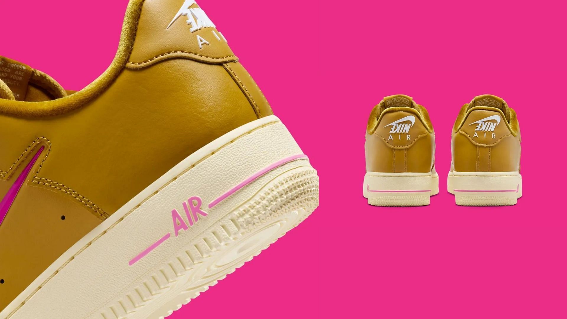 just do it: Nike Air Force 1 Low “Just Do It” Russet shoes: Everything ...