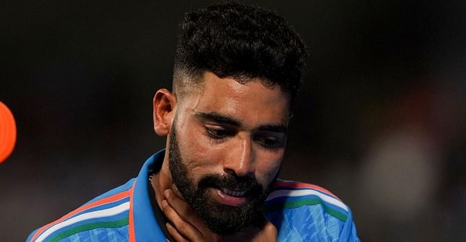 Is Mohammed Siraj playing today’s IND vs NZ 2023 World Cup semifinal?