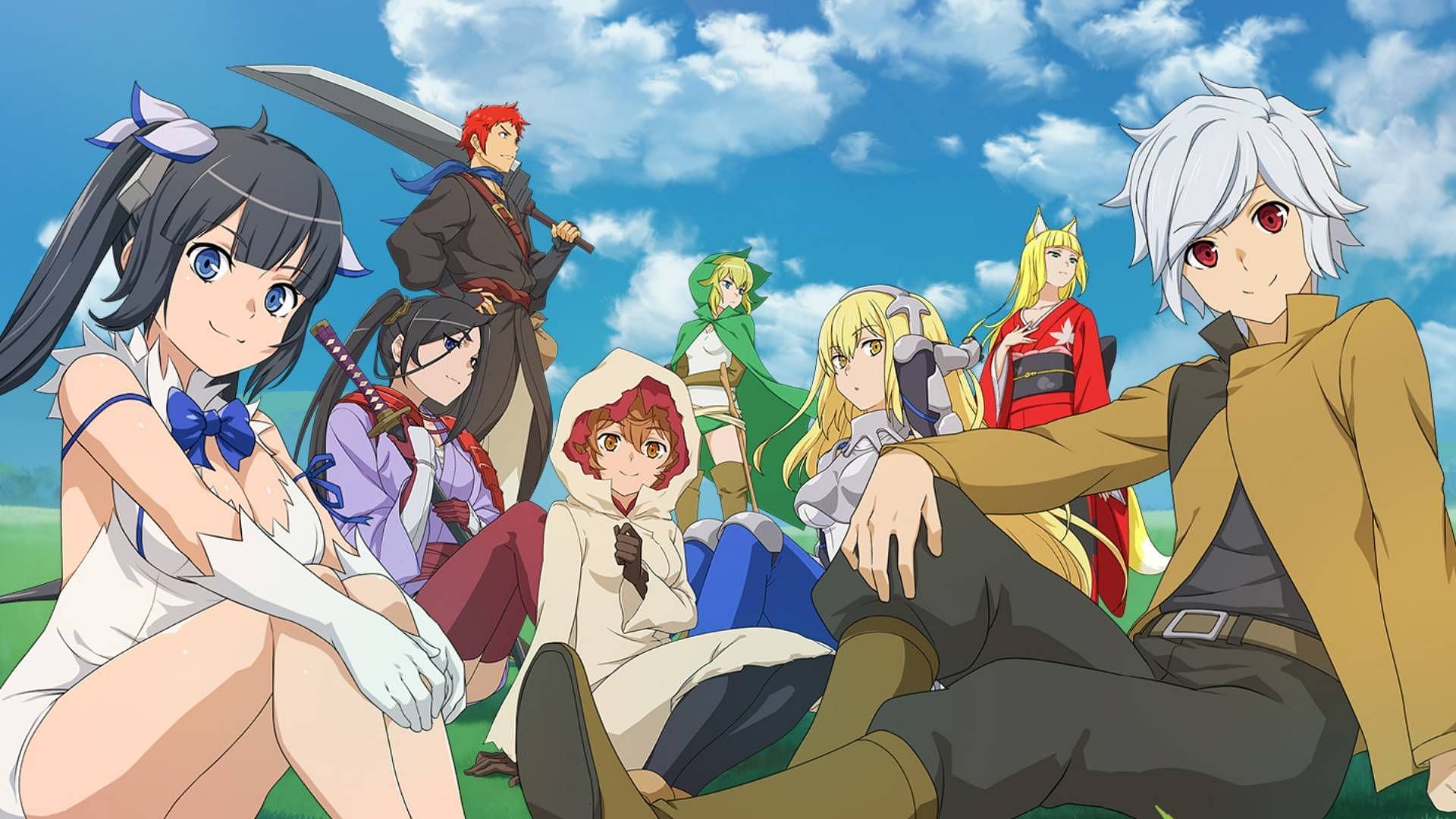 Is It Wrong to Try to Pick Up Girls in a Dungeon? (Image via J.C.Staff)