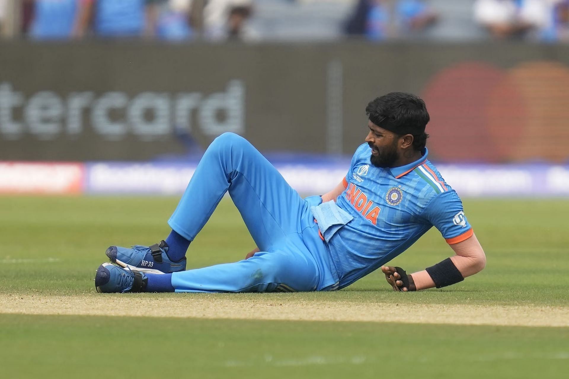 Hardik Pandya was ruled out of the ongoing World Cup due to an ankle injury. [P/C: AP]