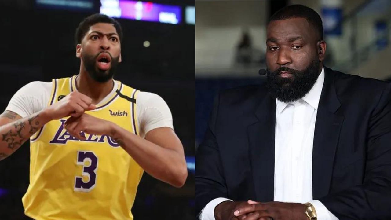 Kendrick Perkins does not buy that  Anthony Davis does not check social media after a bad game