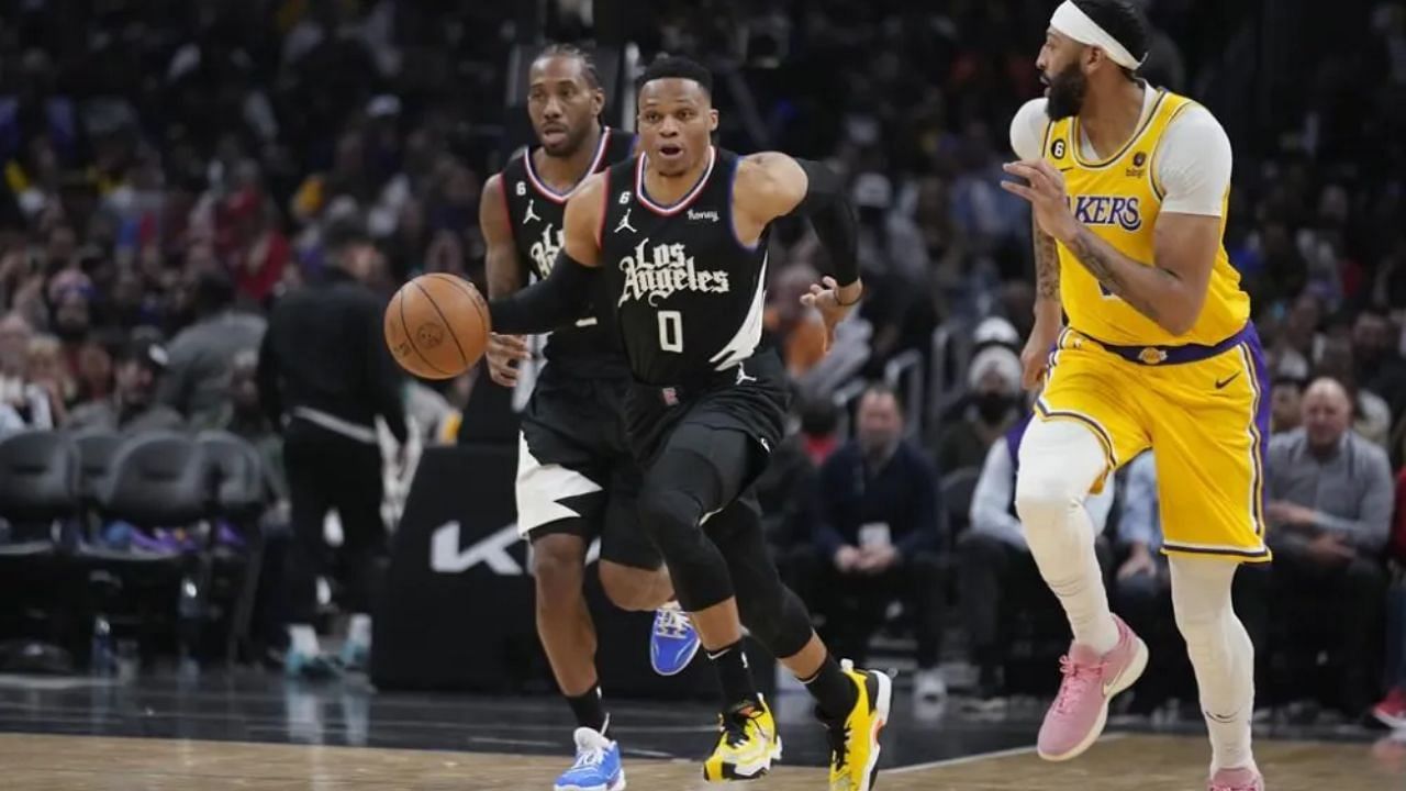 LA Clippers point guard Russell Westbrook has been repeatedly booed by LA Lakers fans at Crypto.com Arena.