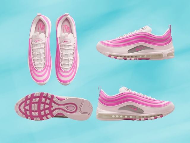 97s pink and white
