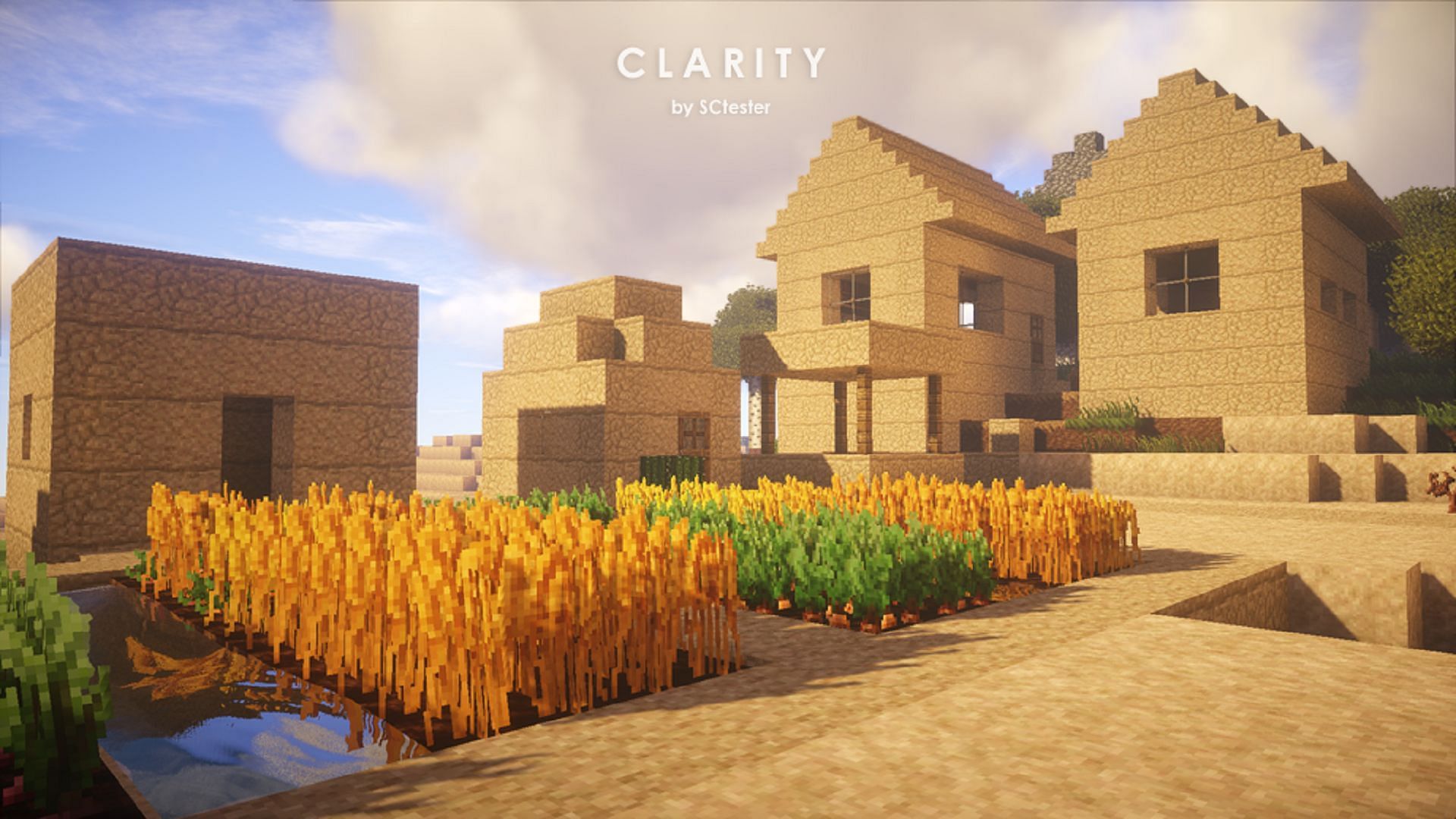 Clarity presents its own unique and high-definition take on Minecraft&#039;s traditional textures. (Image via SCtester/CurseForge)